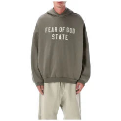 Fear Of God Vintage Oversized Fleece Hoodie-Heren Truien & Vesten