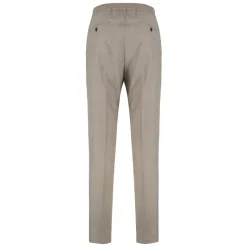 SLOWEAR Virgin Wool Flannel Slim Pants-Heren Broeken