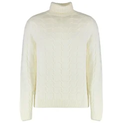 SLOWEAR Virgin Wool Turtleneck Sweater-Heren Truien & Vesten
