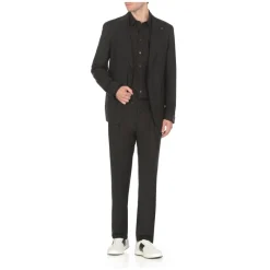 Tagliatore Virgin Wool Tweedelig Pak-Heren Kostuums