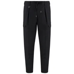 Paolo Pecora Viscose Blend Trousers-Heren Broeken