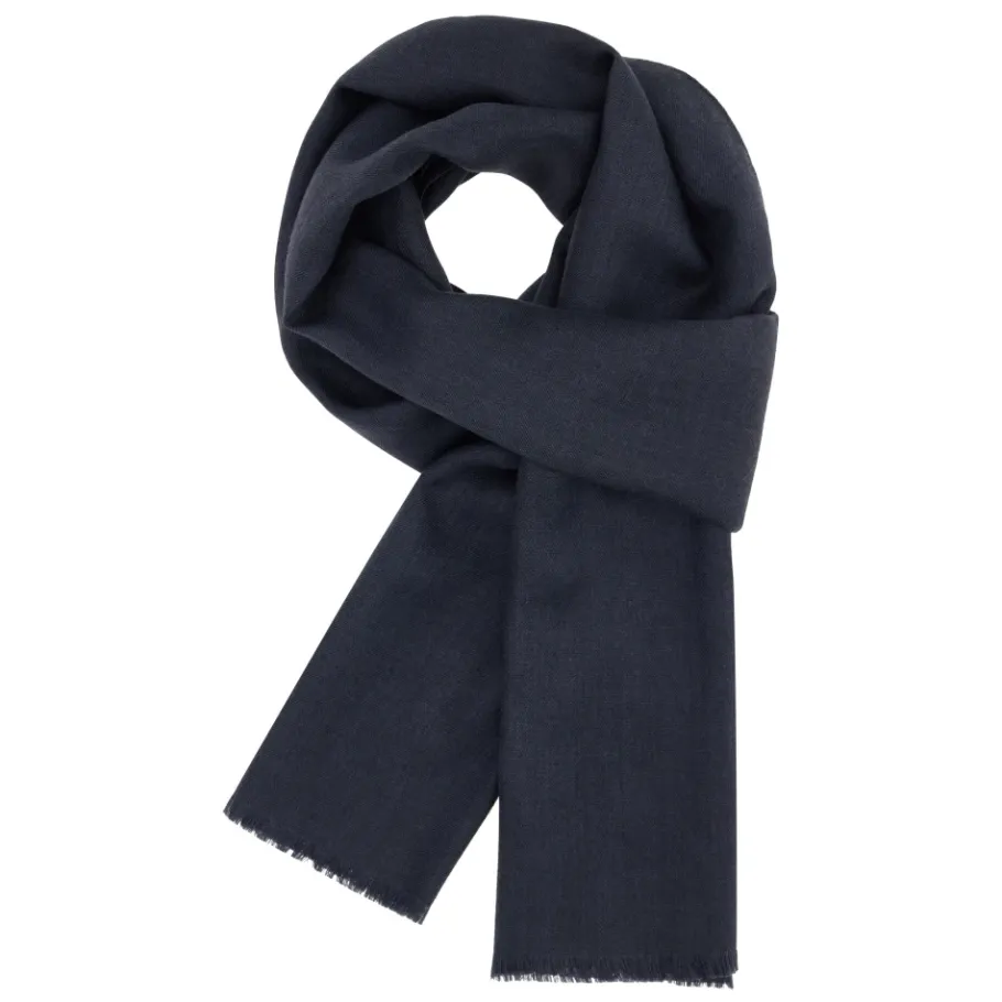 Boggi Milano Visgraat wollen sjaal-Heren Sjaals