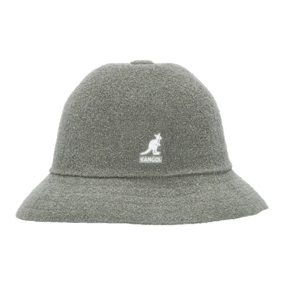 Kangol Vissershoed Bermuda Casual Oliegroen-Heren Hoeden