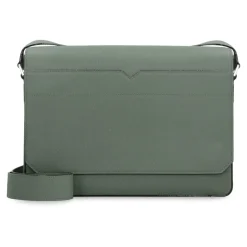 Valextra V-Line Leren Messenger Bag-Heren Tassen