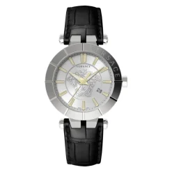 Versace V-RACE Leren Band Herenhorloge-Heren Horloges
