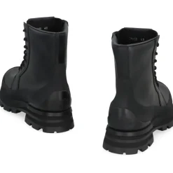 Alexander McQueen Wander leren veterschoenen-Heren Laarzen