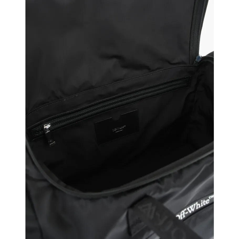 Off White Weekender Logo Duffle Bag-Heren Tassen