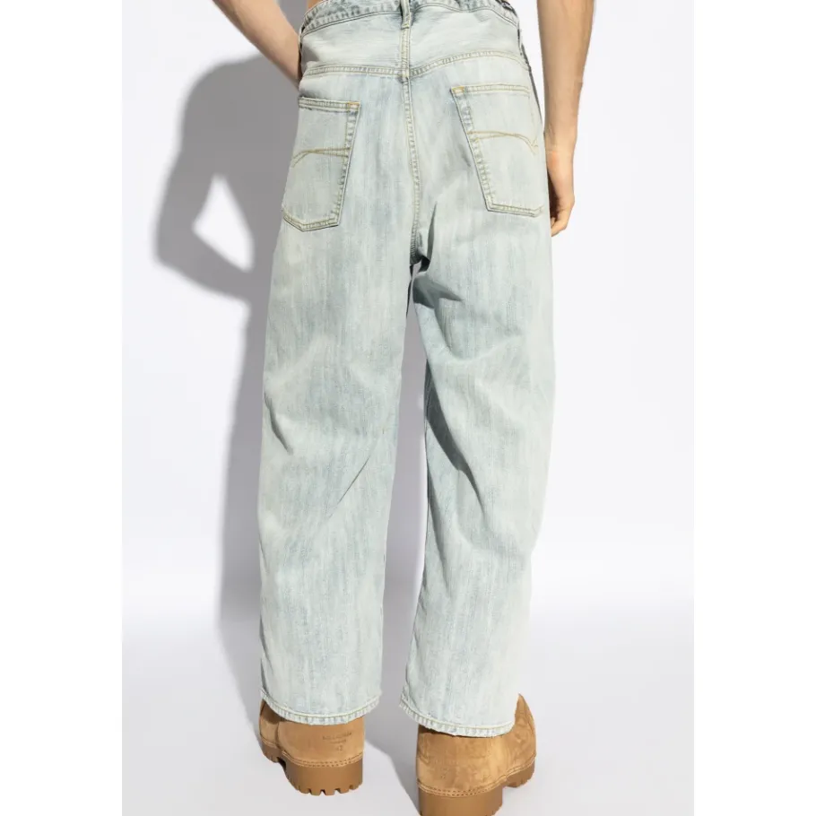 Balenciaga Wide-leg Jeans-Heren Jeans