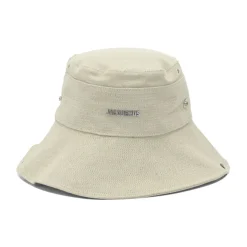Jacquemus te Bucket Hat met Verstelbare Band-Heren Hoeden