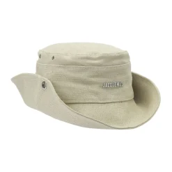 Jacquemus te Bucket Hat met Verstelbare Band-Heren Hoeden