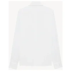 Saint Laurent te Button-Up Shirt met Cassandre Borduursel-Heren Overhemden