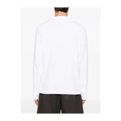 Jacquemus te Crew Neck Lange Mouwen T-shirt-Heren Shirts