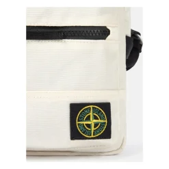 Stone Island te Crossbody Tas met Logo Patch-Heren Tassen