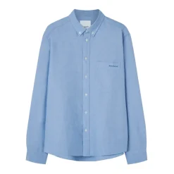 Isabel Marant Witte Katoenen Overhemd met Lange Mouwen-Heren Overhemden