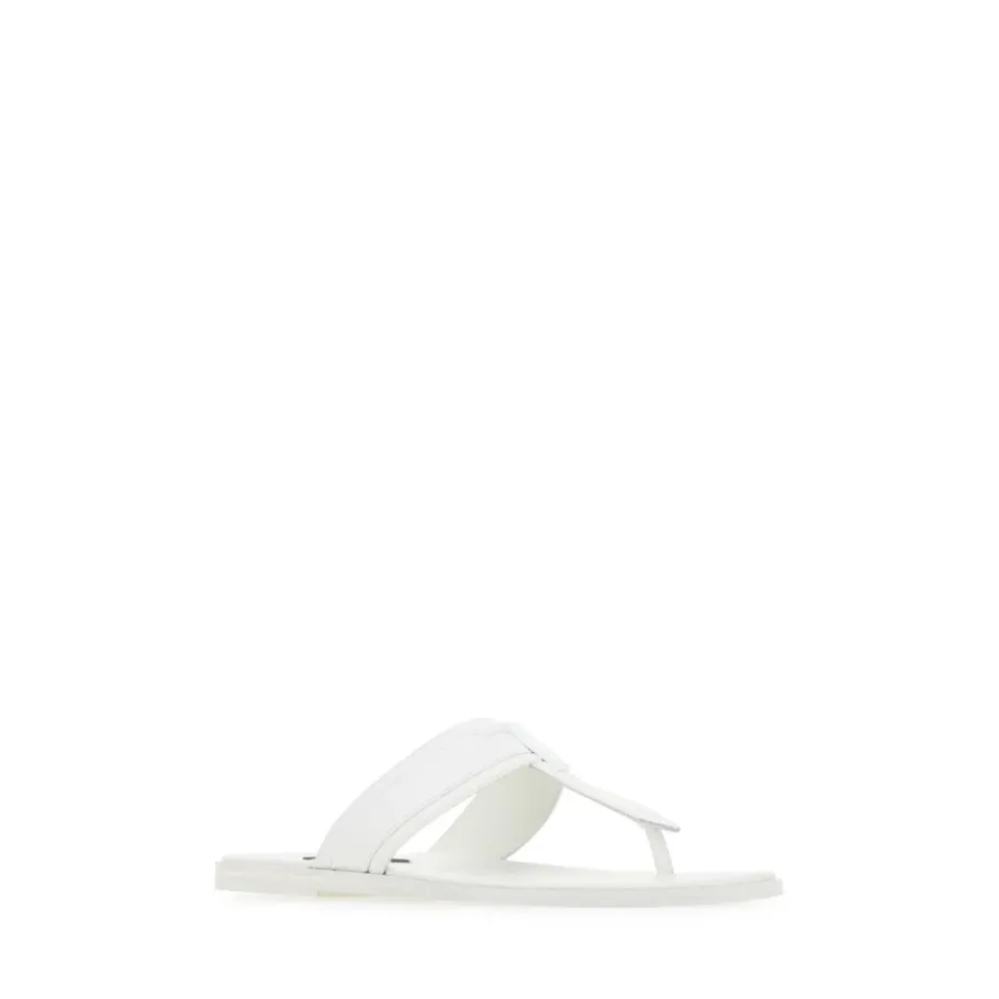 Tom Ford te leren teenslippers-Heren Slippers