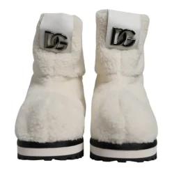 Dolce & Gabbana te Shearling Mid Calf Laarzen-Heren Snowboots