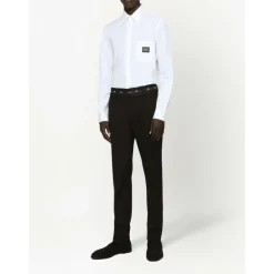 Dolce & Gabbana te shirts met metalen logo-Heren Overhemden