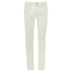 Jacob Cohën te Slim Fit Jeans met Distressed Details-Heren Jeans