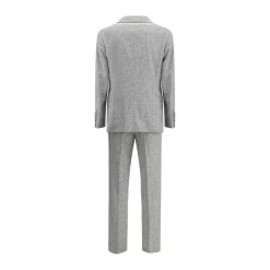 Brunello Cucinelli Wol en kasjmier geknoopt pak-Heren Kostuums