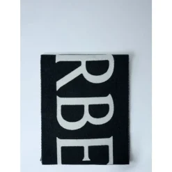 Burberry Wollen Gebreid Logo Motief Sjaal-Heren Sjaals