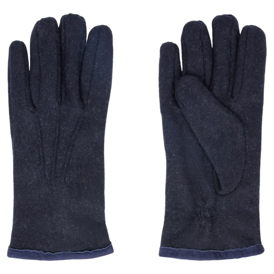 Boggi Milano Wollen Jersey Handschoenen-Heren Handschoenen