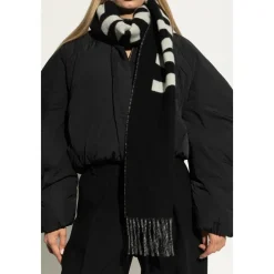 Jacquemus Wollen Sjaal met Logo-Heren Sjaals