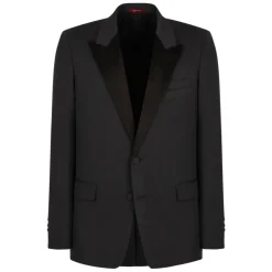 Gucci Wollen Tweedelig Pak met Satijnen Kraag-Heren Kostuums