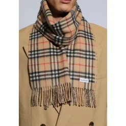 Burberry Wollige Sjaal-Heren Sjaals