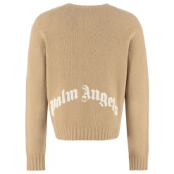 Palm Angels Wool Blend Pullover-Heren Truien & Vesten