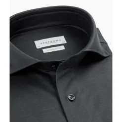 Profuomo X-Cutaway Anthra Overhemd-Heren Overhemden