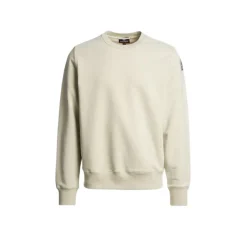 Parajumpers Zachte katoenen sweater met ronde hals-Heren Truien & Vesten