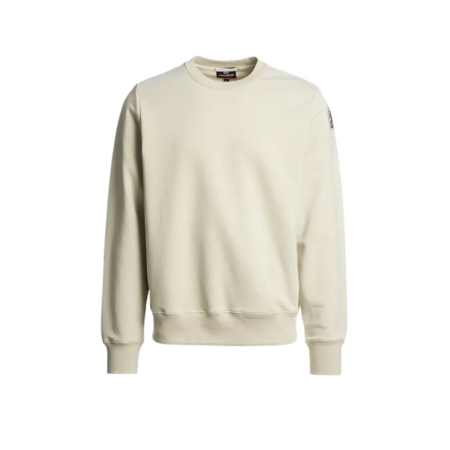 Parajumpers Zachte katoenen sweater met ronde hals-Heren Truien & Vesten