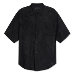 Balenciaga Zijden overhemd met zak-Heren Overhemden