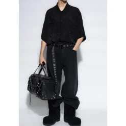 Balenciaga Zijden overhemd met zak-Heren Overhemden