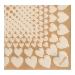 Moschino Zijden sjaal-Heren Sjaals