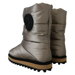 Dolce & Gabbana Zilveren Winter Mid Calf Laarzen-Heren Snowboots