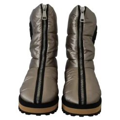 Dolce & Gabbana Zilveren Winter Mid Calf Laarzen-Heren Snowboots