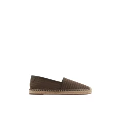 Emporio Armani Zomer Espadrilles met Logo Patroon-Heren Espadrilles