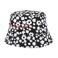 Marni en Wit Pop Velden Katoenen Bucket Hoed-Heren Hoeden