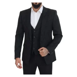 Dolce & Gabbana Floral Brocade 2-delig MARTINI-pak-Heren Kostuums