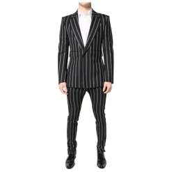 Dolce & Gabbana Gestreept SICILIA Formeel Pak-Heren Kostuums