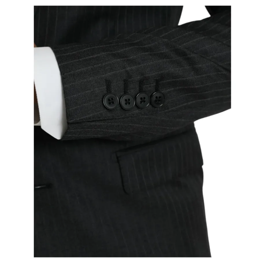 Dolce & Gabbana Gestreepte Jas Blazer-Heren Kostuums