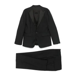 Dsquared2 Pak met Verborgen Voorknoop-Heren Kostuums