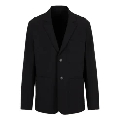 Emporio Armani Seersucker Jasje-Heren Kostuums