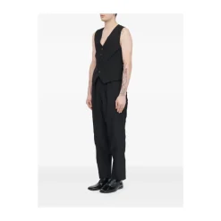 MM6 Maison Margiela V-hals Mouwloos Vest Buitenkleding-Heren Kostuums
