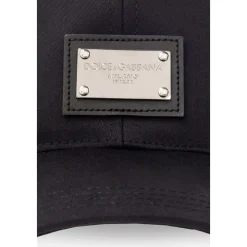 Dolce & Gabbana e Baseballpet met Metalen Logo-Heren Petten