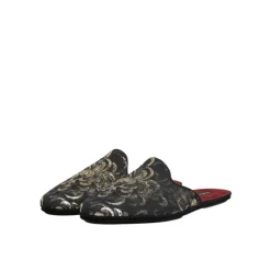 Dolce & Gabbana e Bloemen Jacquard Slides Schoenen-Heren Pantoffels
