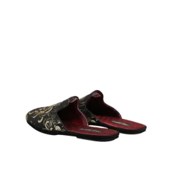 Dolce & Gabbana e Bloemen Jacquard Slides Schoenen-Heren Pantoffels