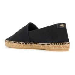 Saint Laurent e Canvas Logo Espadrilles-Heren Espadrilles|Instappers & Slip Ons