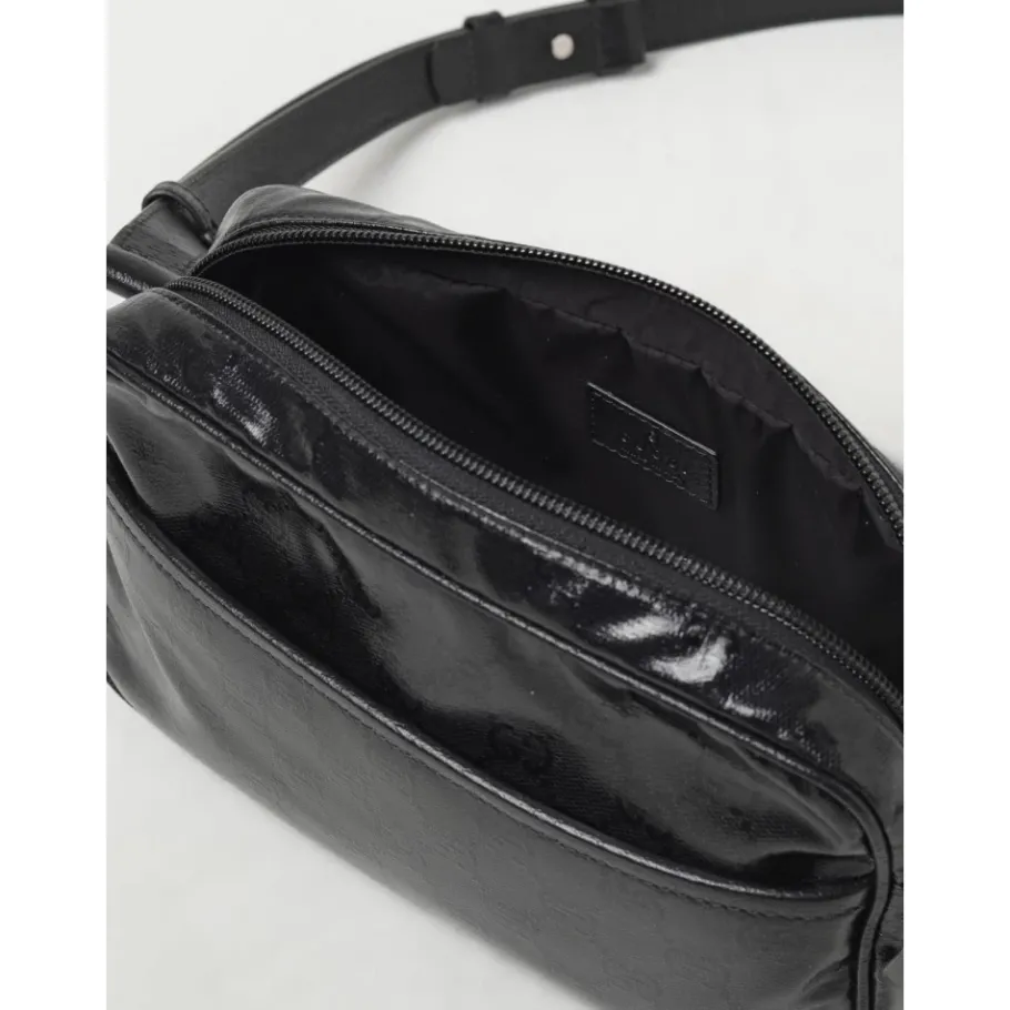 Gucci e Coated Canvas Crossbody Tas-Heren Tassen